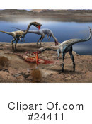 Dinosaurs Clipart #24411 by Eugene