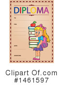 Diploma Clipart #1461597 by visekart