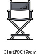Directors Chair Clipart #1795174 by Vector Tradition SM