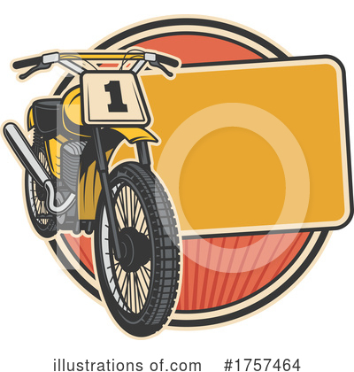 Royalty-Free (RF) Dirt Bike Clipart Illustration by Vector Tradition SM - Stock Sample #1757464