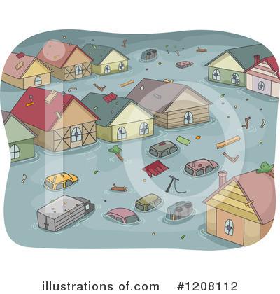 Flood Clipart #1208112 by BNP Design Studio