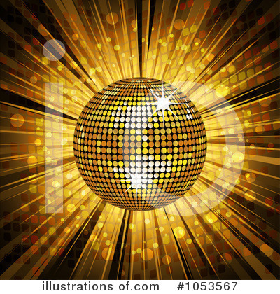 Royalty-Free (RF) Disco Ball Clipart Illustration by elaineitalia - Stock Sample #1053567