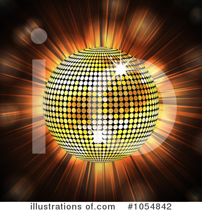 Royalty-Free (RF) Disco Ball Clipart Illustration by elaineitalia - Stock Sample #1054842