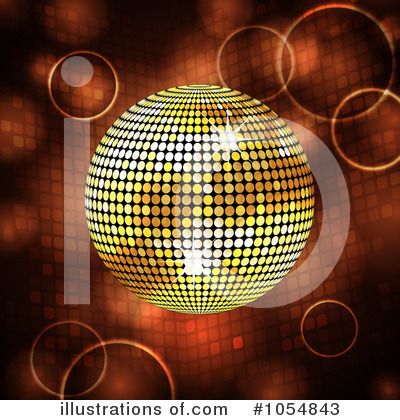 Royalty-Free (RF) Disco Ball Clipart Illustration by elaineitalia - Stock Sample #1054843