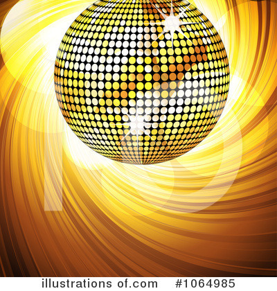 Royalty-Free (RF) Disco Ball Clipart Illustration by elaineitalia - Stock Sample #1064985
