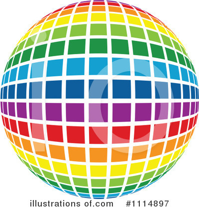 Royalty-Free (RF) Disco Ball Clipart Illustration by dero - Stock Sample #1114897