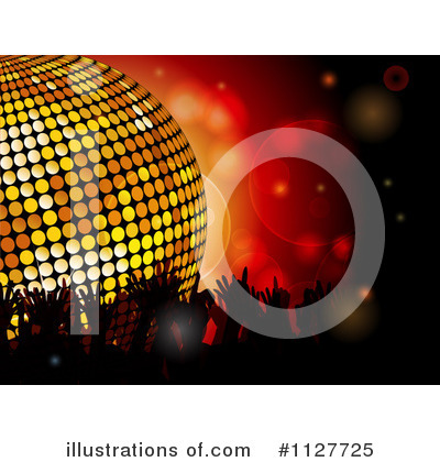 Royalty-Free (RF) Disco Ball Clipart Illustration by elaineitalia - Stock Sample #1127725