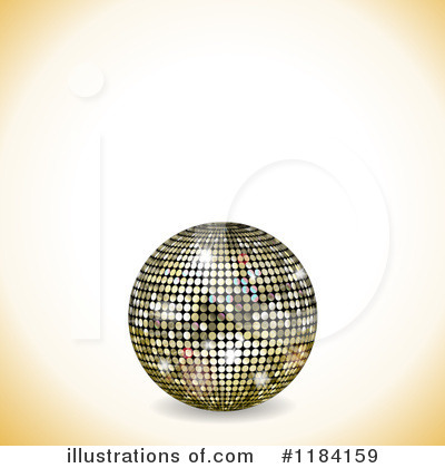 Royalty-Free (RF) Disco Ball Clipart Illustration by elaineitalia - Stock Sample #1184159