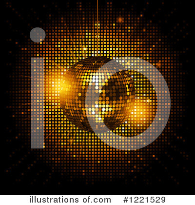 Royalty-Free (RF) Disco Ball Clipart Illustration by elaineitalia - Stock Sample #1221529