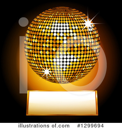 Royalty-Free (RF) Disco Ball Clipart Illustration by elaineitalia - Stock Sample #1299694
