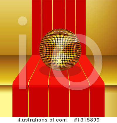 Royalty-Free (RF) Disco Ball Clipart Illustration by elaineitalia - Stock Sample #1315899