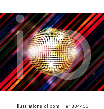 Royalty-Free (RF) Disco Ball Clipart Illustration by elaineitalia - Stock Sample #1384433