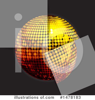 Royalty-Free (RF) Disco Ball Clipart Illustration by elaineitalia - Stock Sample #1478183