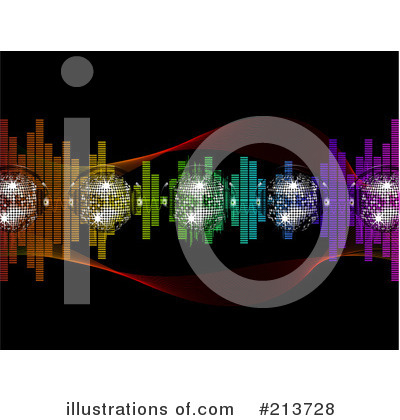 Royalty-Free (RF) Disco Ball Clipart Illustration by elaineitalia - Stock Sample #213728