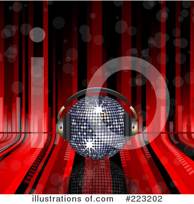 Royalty-Free (RF) Disco Ball Clipart Illustration by elaineitalia - Stock Sample #223202