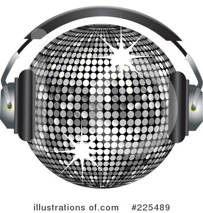 Royalty-Free (RF) Disco Ball Clipart Illustration by elaineitalia - Stock Sample #225489
