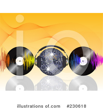 Vinyl Records Clipart #230618 by elaineitalia