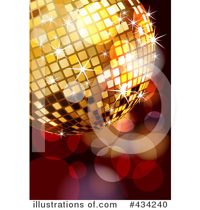 Royalty-Free (RF) Disco Ball Clipart Illustration by MilsiArt - Stock Sample #434240