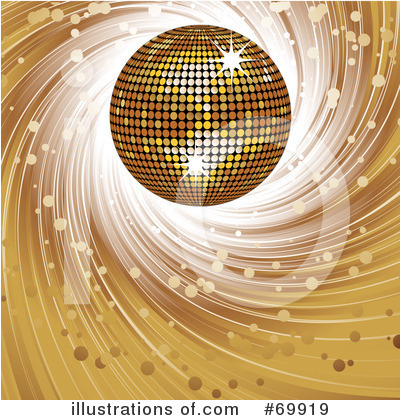 Royalty-Free (RF) Disco Ball Clipart Illustration by elaineitalia - Stock Sample #69919