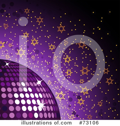 Royalty-Free (RF) Disco Ball Clipart Illustration by elaineitalia - Stock Sample #73106