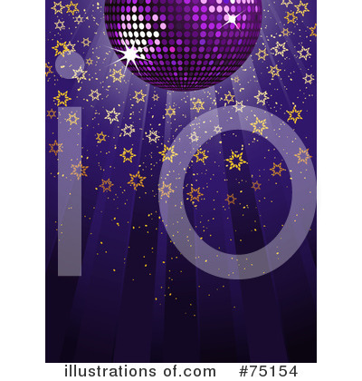 Royalty-Free (RF) Disco Ball Clipart Illustration by elaineitalia - Stock Sample #75154