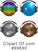 Disco Balls Clipart #99690 by elaineitalia