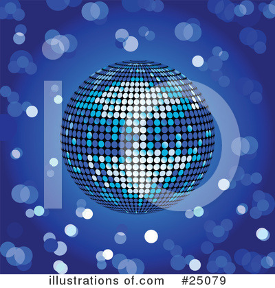 Disco Ball Clipart #32015 - Illustration by elaineitalia
