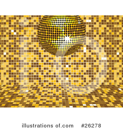 Royalty-Free (RF) Disco Clipart Illustration by elaineitalia - Stock Sample #26278
