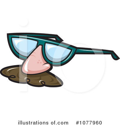 Royalty-Free (RF) Disguise Clipart Illustration by jtoons - Stock Sample #1077960