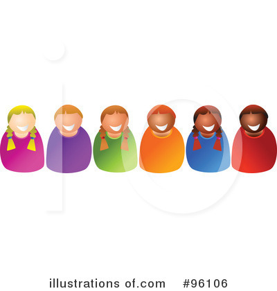 Royalty-Free (RF) Diversity Clipart Illustration by Prawny - Stock Sample #96106