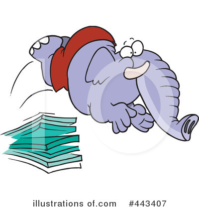 Royalty-Free (RF) Diving Clipart Illustration by toonaday - Stock Sample #443407