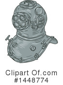 Diving Helmet Clipart #1448774 by patrimonio