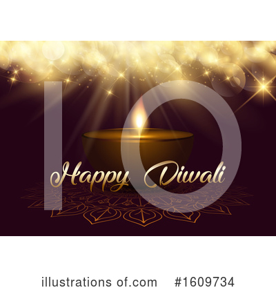 Royalty-Free (RF) Diwali Clipart Illustration by KJ Pargeter - Stock Sample #1609734