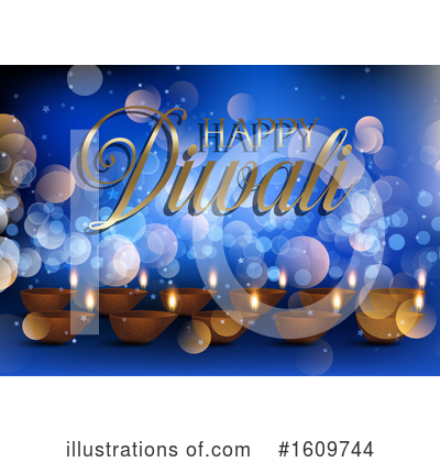 Royalty-Free (RF) Diwali Clipart Illustration by KJ Pargeter - Stock Sample #1609744