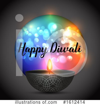 Royalty-Free (RF) Diwali Clipart Illustration by KJ Pargeter - Stock Sample #1612414