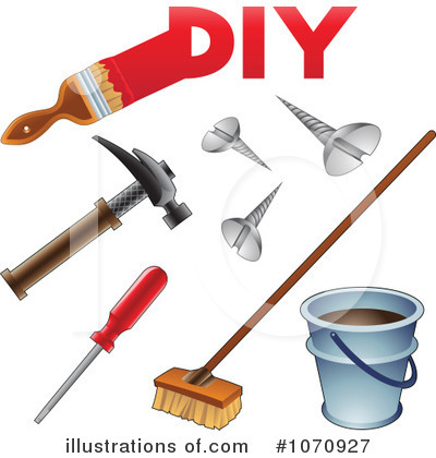 Royalty-Free (RF) Diy Clipart Illustration by cidepix - Stock Sample #1070927