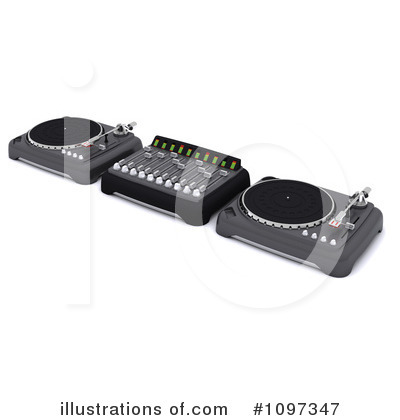 Royalty-Free (RF) Dj Clipart Illustration by KJ Pargeter - Stock Sample #1097347