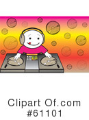 Dj Clipart #61101 by pauloribau