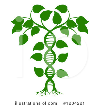 Dna Clipart #1204221 by AtStockIllustration