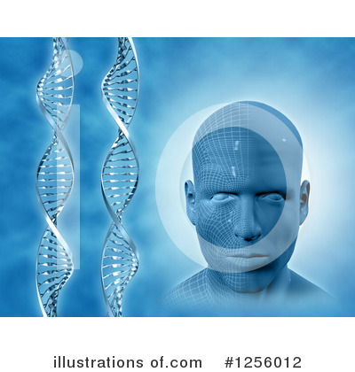 Dna Clipart #1256012 by KJ Pargeter