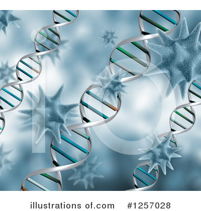 Dna Clipart #1257028 by KJ Pargeter