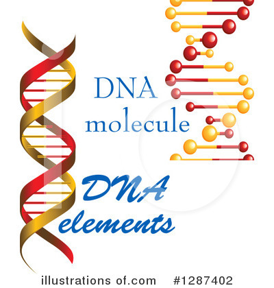 Royalty-Free (RF) Dna Clipart Illustration by Vector Tradition SM - Stock Sample #1287402