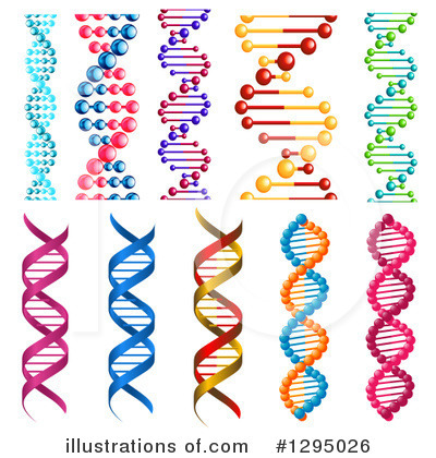 Royalty-Free (RF) Dna Clipart Illustration by Vector Tradition SM - Stock Sample #1295026
