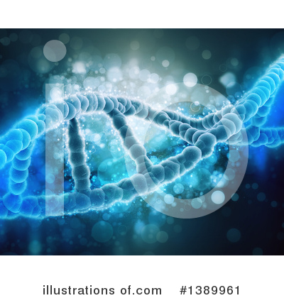 Dna Clipart #1389961 by KJ Pargeter