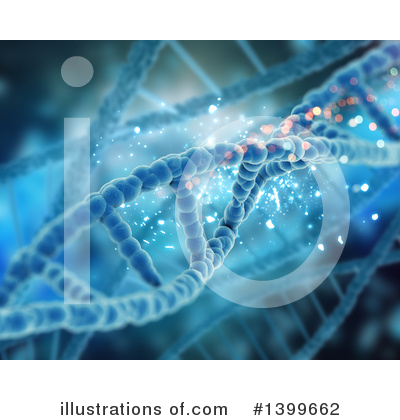 Royalty-Free (RF) Dna Clipart Illustration by KJ Pargeter - Stock Sample #1399662