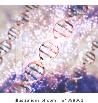 Royalty-Free (RF) Dna Clipart Illustration by KJ Pargeter - Stock Sample #1399663