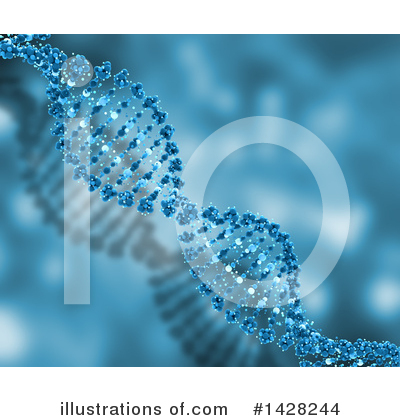 Royalty-Free (RF) Dna Clipart Illustration by KJ Pargeter - Stock Sample #1428244