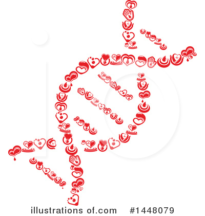 Royalty-Free (RF) Dna Clipart Illustration by Vector Tradition SM - Stock Sample #1448079