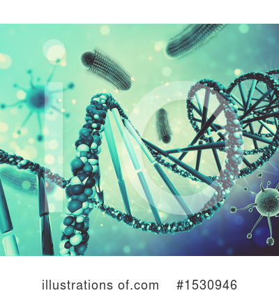 Royalty-Free (RF) Dna Clipart Illustration by KJ Pargeter - Stock Sample #1530946