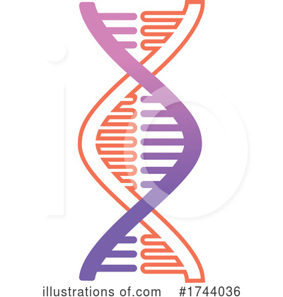 Royalty-Free (RF) Dna Clipart Illustration by Vector Tradition SM - Stock Sample #1744036